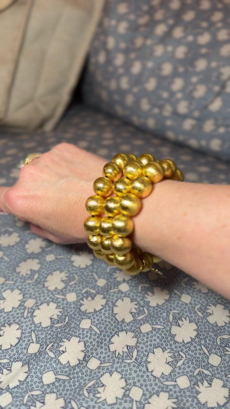 Gold Beaded Brianna Bracelet