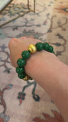 Green Beaded Brianna Bracelet