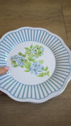 Hydrangea Garden Melamine Salad Plate