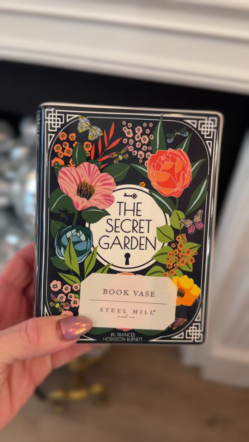 Small Book Vase, The Secret Garden