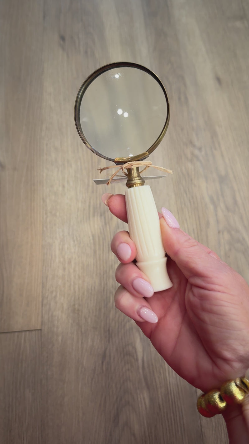 Magnifying Glass Ivory Handle