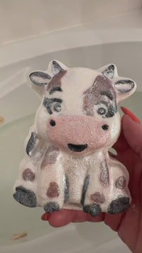 bath bomb, cow bath bomb, bessie the cow bath bomb