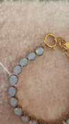 La Vie Quincy Bracelet: Milky Blue