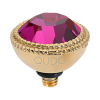 qudo fabero top gold rose dust pink collection fucshia pink 