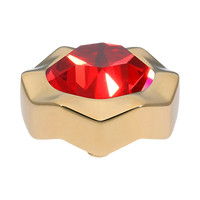 qudo scarlet nemoli top gold red and orange collection swarovski 
