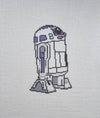 r2d2 needlepoint, star wars needlepoint canvas, handpainted needlepoint design, sci-fi craft kit, star wars diy canvas, r2d2 embroidery, geeky stitch project, star wars fan gift
