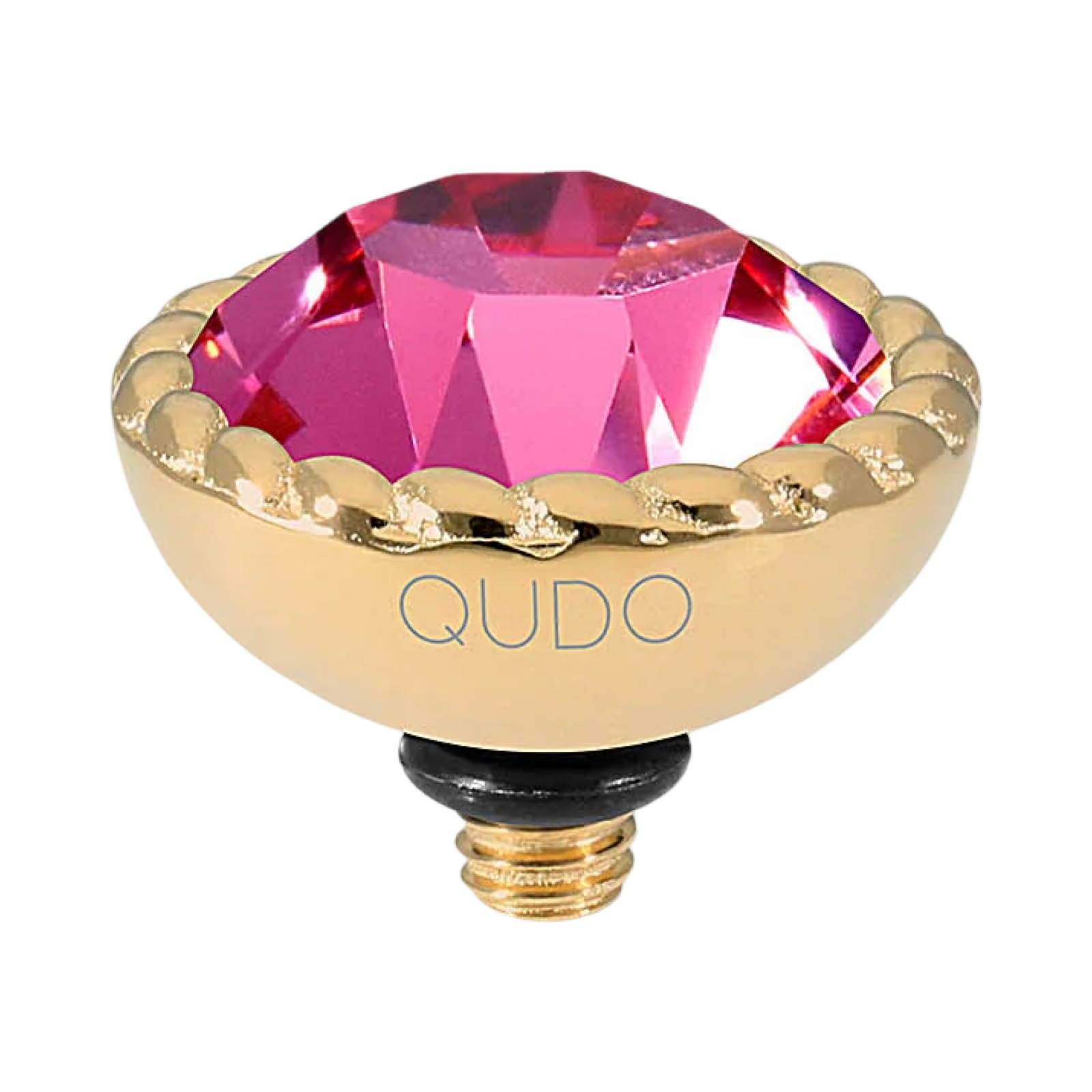 rose swarovski crystal qudo bocconi top pink crystals collection