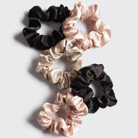 Satin Sleep Scrunchies 5pc - Assorted