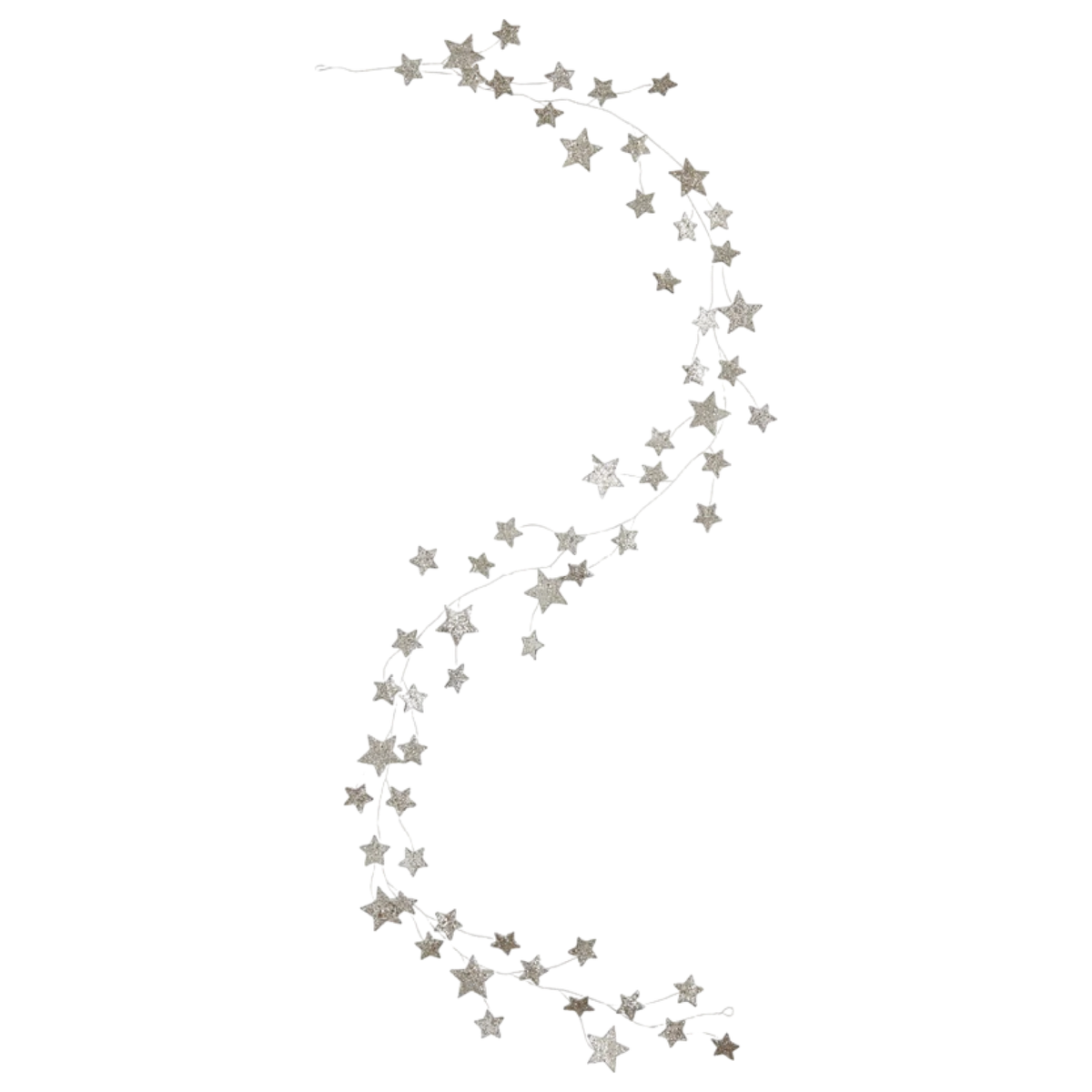 Star-shaped decorative item on a white background