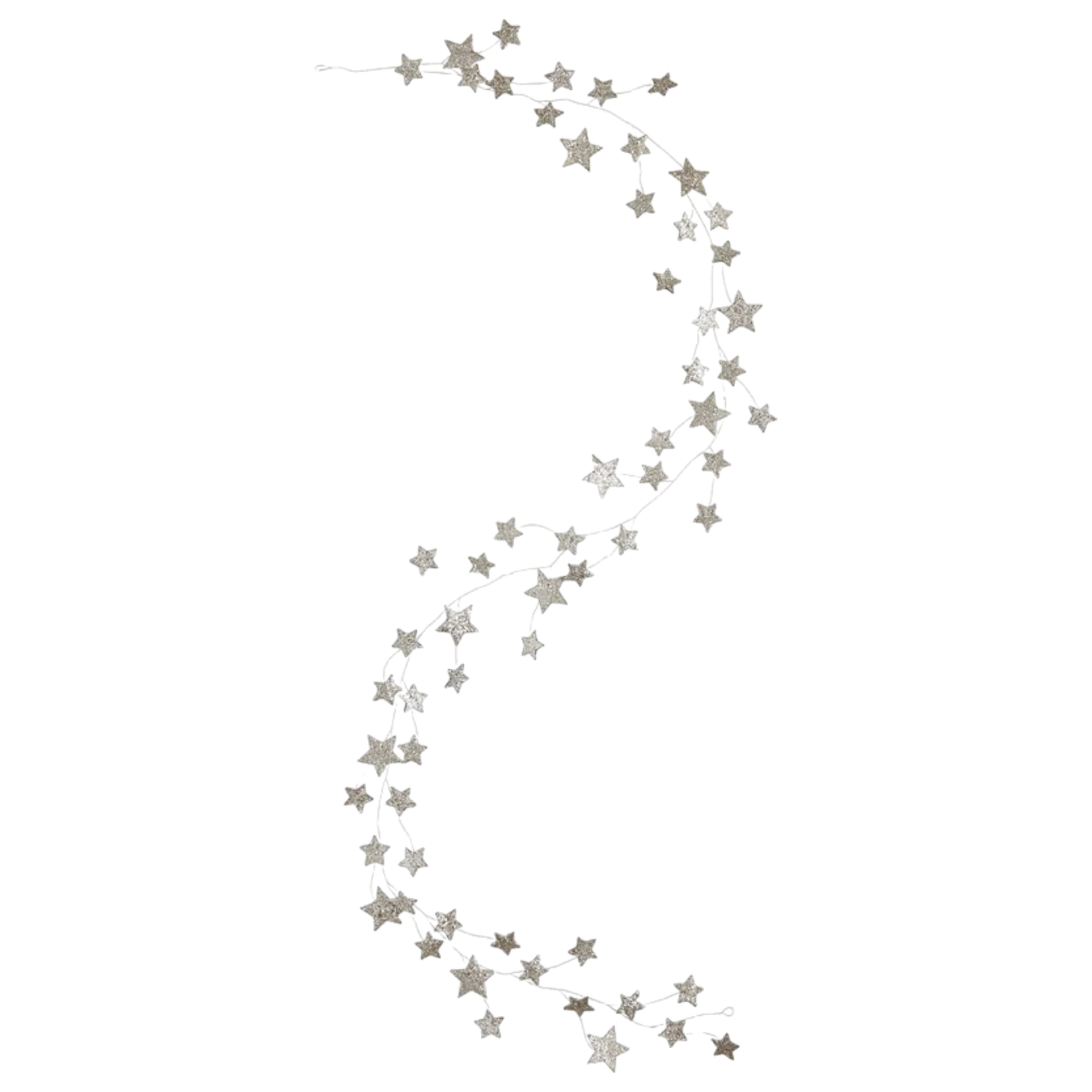 Star-shaped decorative item on a white background