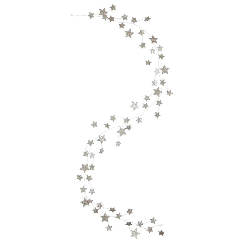 Star-shaped decorative item on a white background