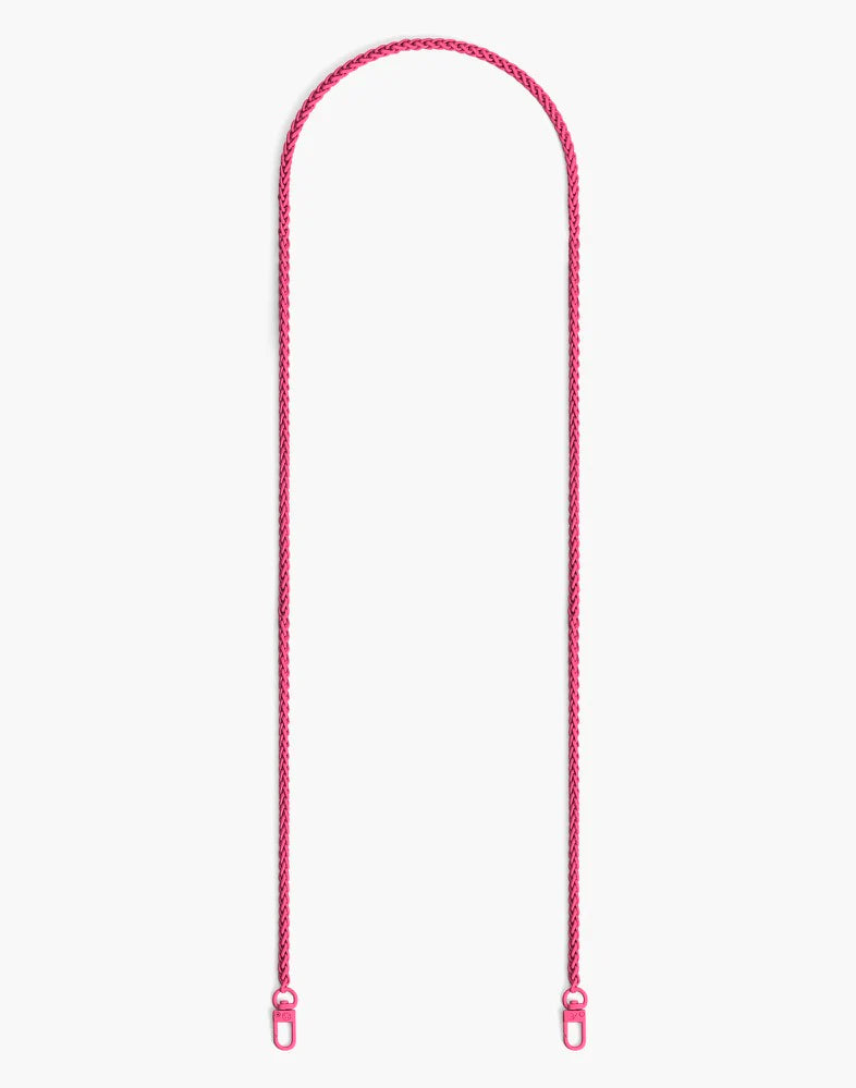 Pink Chain Cell Phone Crossbody Strap