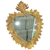 tin rays sacred heart mirror large