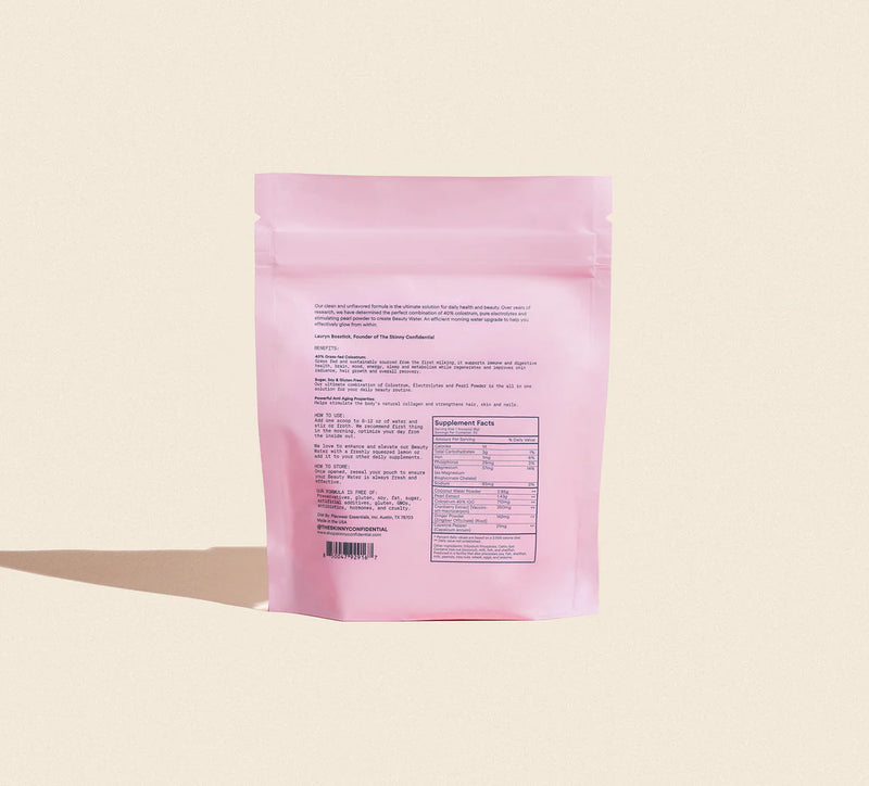 tsc the skinny confidential beauty water tasteless powder 