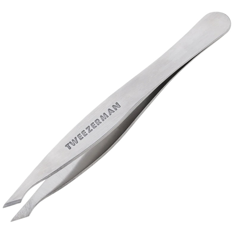 Tweezer with 'Tweezerman' branding on a white background