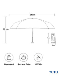 small petite pocket size mini umbrella