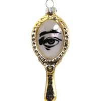 Victorian Hand Mirror Ornament