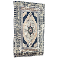 vintage turkish rug, geometric medallion rug, 6x4 area rug, neutral accent rug, turkish hallway rug, traditional turkish decor, turkish handwoven rug, earthy tone rug, turkish runner, heirloom rug