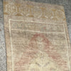 vintage turkish runner, neutral turkish rug, blush and beige runner, faded medallion rug, turkish hallway rug, antique runner, vintage rug mississippi, boho rug, entryway runner, handmade turkish rug, soft color rug, vintage home decor