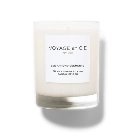 voyage et cie santal epicer highball candle