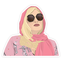 Jennifer Coolidge The White Lotus Sticker