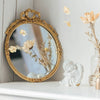 Ornate Mirror with Gold Vintage Detail