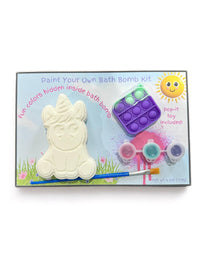 Paint Your Own Bath Bomb Kit, Unicorn