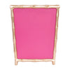 Mattie Chang Mai Square Wastebasket: Pink