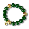 Green Beaded Brianna Bracelet